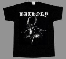 Bathory T Shirt Metal T-Shirt Goat Head Music Tee Unisex t-shirt picture