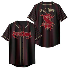 Hot New Sepultura Territory Baseball Jersey Shirt All Sizes S-5XL Shirt TD1371 picture