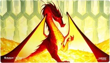 Gamegenic MTG The Hobbit Shiny Playmat - Smaug the Golden picture