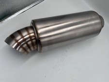 K-Tuned Turndown Muffler 304 Stainless Steel Brushed Finishing In 3 
