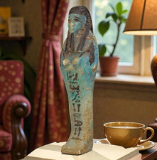 Egyptian Artifacts Rare Authentic Pharaonic Statue Of Egyptian Ushabti BC picture