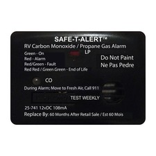 MTI Industry 25-741-BL Safe-T-Alert ™ LP & CO ALARMS & DETECTORS RV picture