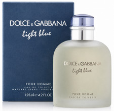 Light Blue by Dolce & Gabbana for Men Eau de Toilette Spray 4.2 oz 125ml EDT New picture