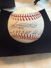 Vladimir Guerrero Jr. Signed Baseball. Inscribed MLB Debut 4-26-19-Fanatics COA picture