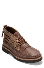 Cole Haan Pendleton American Classics Leather Chukka Boot Chestnut Acadia Plaid picture