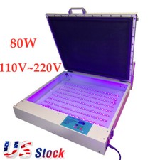 80W Tabletop Precise 20in x 24in LED UV Vacuum Exposure Unit Screen Printing picture