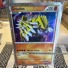 Groudon SL4 Call of Legends Shiny Holo Rare 100 HP English 2011 picture