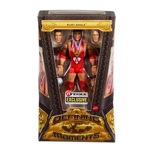 Kurt Angle (with Wig) - WWE Defining Moments   Toy Wrestling Figure picture