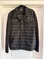 Hurley x Roland Sands Design (RSD) Men’s Striped Black Coat Size Large picture