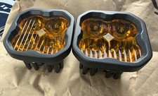 Diode Dynamics Max Ss3 Pods Driving Lens  Abl Amber Lens Standard Brackets New picture
