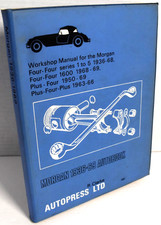 Morgan 1936-69 Autobook for the Morgan Four Series by R. Clarke *GOOD* picture