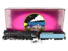 MTH 20-3063-1 O Berkshire Golden Spike 2-8-4 Steam Loco & Tender #759 w/PS2 EX picture