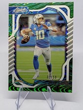 2022 Panini Absolute - Justin Herbert #87 Green Waves/50 EXTREMELY RARE INSERT🔥 picture
