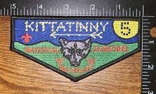 Kittatinny Lodge 5 S26 National Jamboree 2001 Boy Scout BSA WWW OA Flap Patch picture