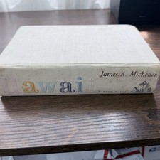 1959 Hawaii James A Michener Hardcover Random House Vintage Novel First Edition picture