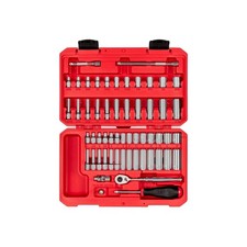 Tekton SKT05304 56 Piece 1/4 In. Drive 12 Pt Socket/Ratchet Set picture