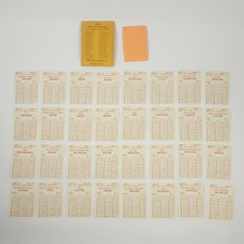 Vintage 1978 APBA Professional Golf Game Player Card Set 32E78 & Orig. Envelope picture