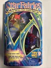 Vintage 1997 Galoob Star Fairies Roselle & Floriana Musical Figures New Sealed picture