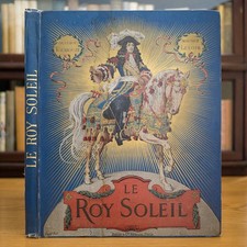 1917 LOUIS XIV ANTIQUE BOOK VERSAILLE ROYAL MILITARY ZODIAC OCCULT MYTH LEGEND picture