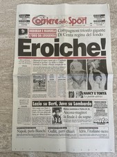 CORRIERE DELLO SPORT 25 February 1994 Sci Di Centa Compagnoni Oro Olympiadi 94 picture