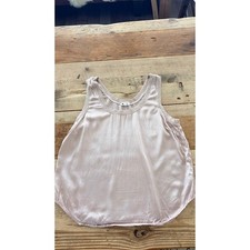 L'Amade Washable Silk Tank Top Evereve Blush Pink Scoop Neck Size Medium picture