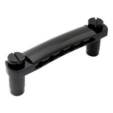 Musiclily Black Tune-O-Matic Stop Tailpiece For Les Paul Epiphone Guitar picture