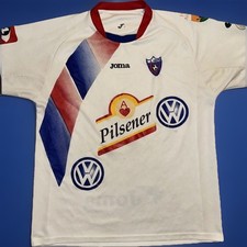 LA FIRPO EL SALVADOR JOMA PILSENER VOLKSWAGEN SOCCER JERSEY MENS LARGE picture