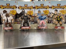 WWE Superstars Series 18 COMPLETE SET UNPUNCHED Undertaker Mankind Ventura Dusty picture
