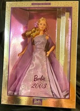 Barbie Collectibles Collector Edition Doll 2003 Purple Gown 12in Unopened picture