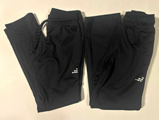 BCG Boys Black Polyester Activewear Jogger Pants Size XS (6/7) picture