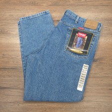Vintage Wrangler Jeans Mens 40x30 Blue Made in USA Relaxed Fit 97601 AS Cotton picture