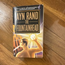 Ayn Rand the Fountainhead Signet Vintage Paperback Book picture