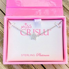 Miss Crislu Girls' CZ Star Bracelet picture