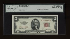 DBR 1953-C $2 Legal Fr. 1512 Legacy 64 PPQ Serial A76321493A picture