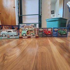 Chevron Cars Vehicle Set: Wendy Wagon, Tony Turbo, Woody Wagon, Della Deluxe picture