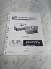 HARDINGE CHNC III CNC LATHES TOOLING ATTACHMENTS ACCESSORIES BROCHURE 1318 picture