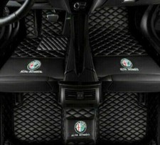 For Alfa Romeo Giulia Stelvio Car Floor Mats 2017-2025 Luxury Waterproof Carpets picture