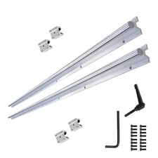 LABLT 2 Pcs SBR16-1500mm Linear Guide Rails W/ 4 Pcs SBR16UU Bearing Blocks picture