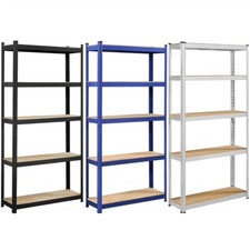 5-Tier Heavy Duty Metal Shelving Unit Garage Shelves Utility Rack Adjustable picture