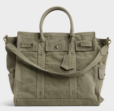 GAP Five Pocket Tote Bag NWT Olive green canvas. SOLD OUT - Must Have Size picture
