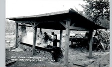 SORGHUM MILL nashville, in c1950 postcard indiana real photo rppc pioneers picture