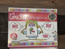 NEW Lulu Jr My Comic Book: Make Your Own Comic Book Kit Brain Toy Award Winner picture