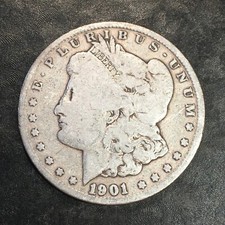 1901-O Morgan Silver Dollar - High Quality Scans #P992 picture