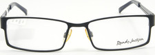 Randy Jackson RJ 1015 Black / Blue Metal Eyeglasses Glasses Frame 55-16-145 NEW picture