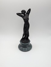 Art Nouveau Auguste Moreau Water Bearer Woman Vase Bronze Figure Sculpture picture