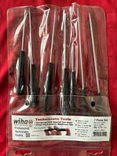 Wiha 26092 7-Piece Precision Screwdriver Set Ergonomic Slotted/Phillips picture