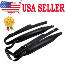 Adjustable Shoulder Strap for 96-120 Bass Accordion Thick PU Leather Belt US picture
