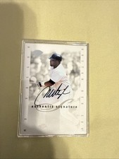 1996 Leaf Signature Series Mo Vaughn Silver SP Auto Red Sox MVP picture