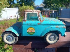 Vintage Metal Nylint No. 6600 Mobile Home Truck 1950s Blue picture
