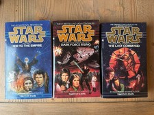 Star Wars The Thrawn Trilogy Books 1-3 Complete Set Timothy Zahn Paperbacks  picture